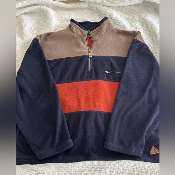 P. G. Field Masters of Weatherwear Men’s Fleece Pullover Size Extra Large - Picture 4 of 10